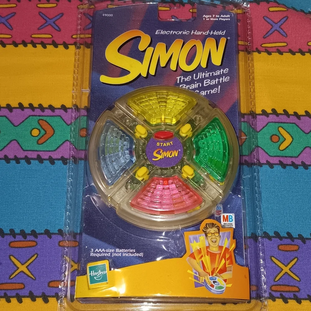 New 1999 Simon Says Pocket Video Game Handheld Vintage 90s